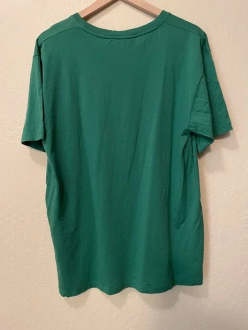 Gucci Green Short-Sleeve Logo Tee